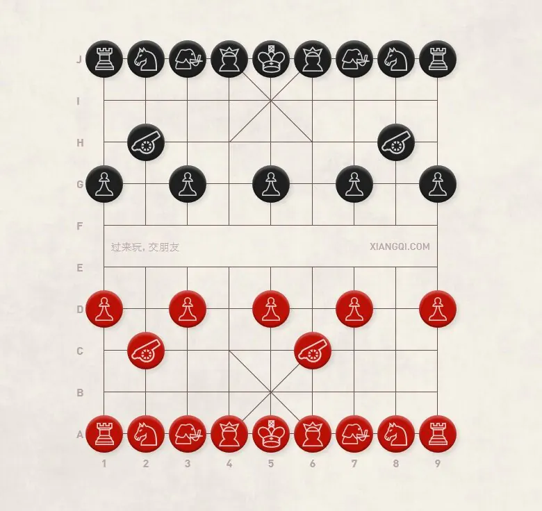 Diagram 5&nbsp;Palcorner Cannon Opening. C2=4