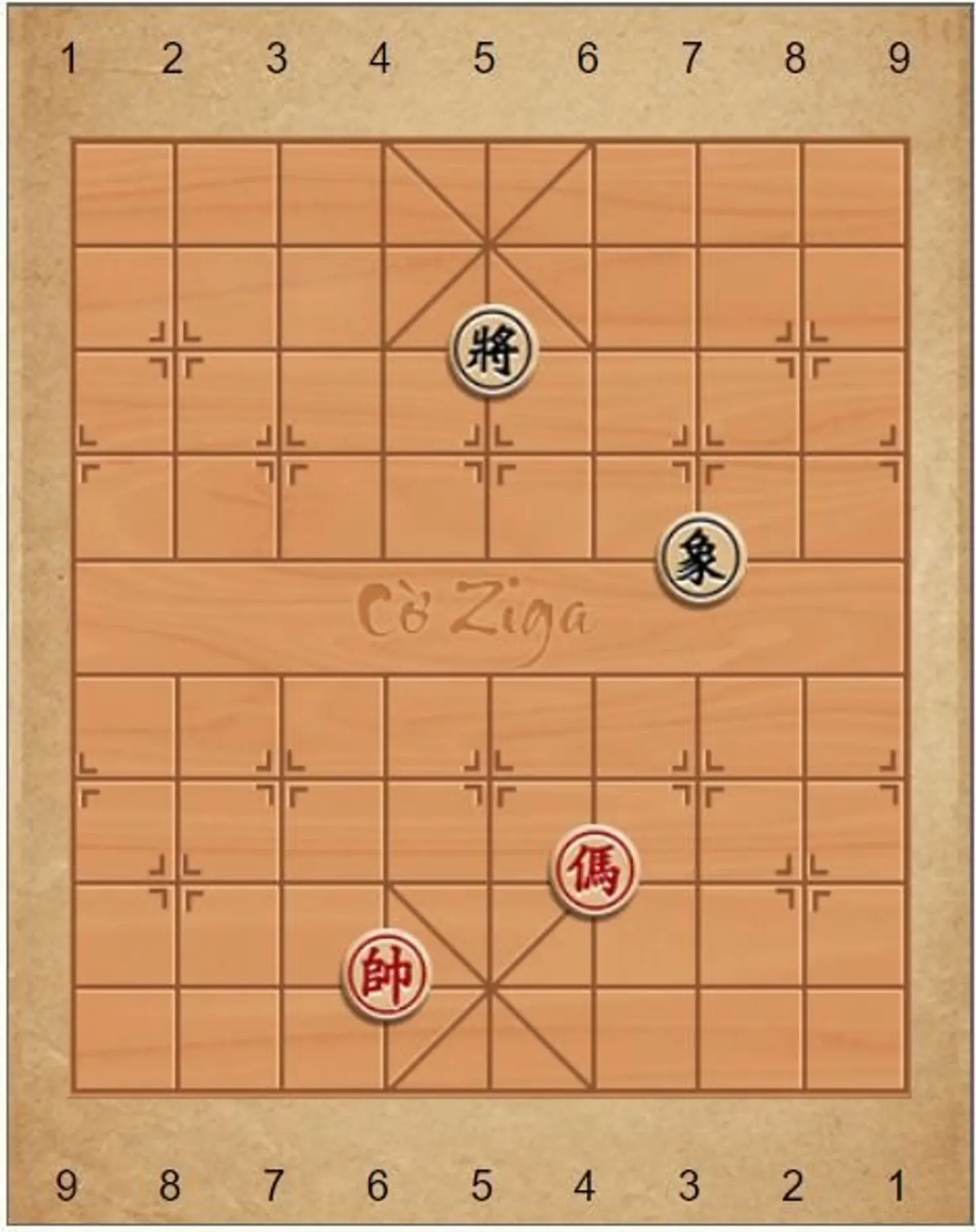1. Cờ tàn Mã