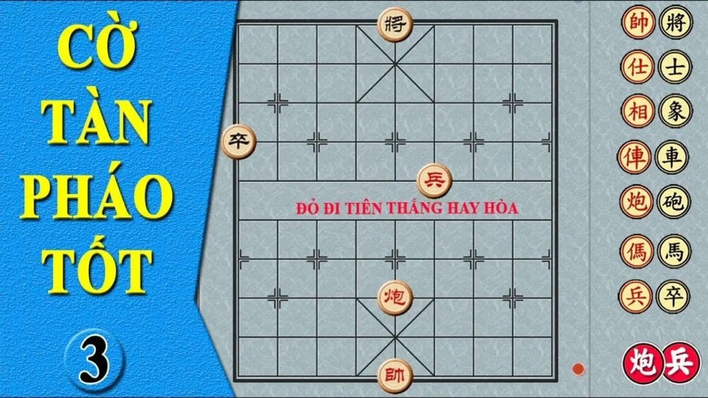 3. Cờ tàn Pháo Tốt