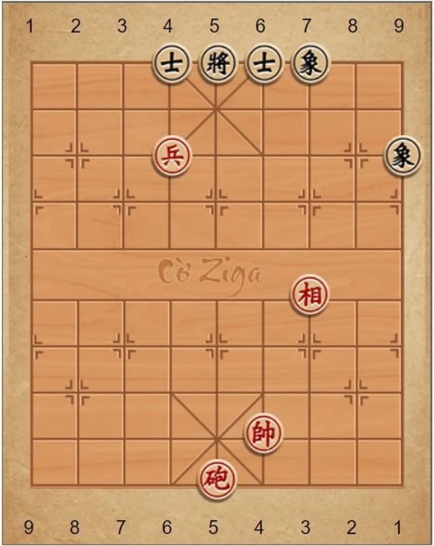 3. Cờ tàn Pháo Tốt